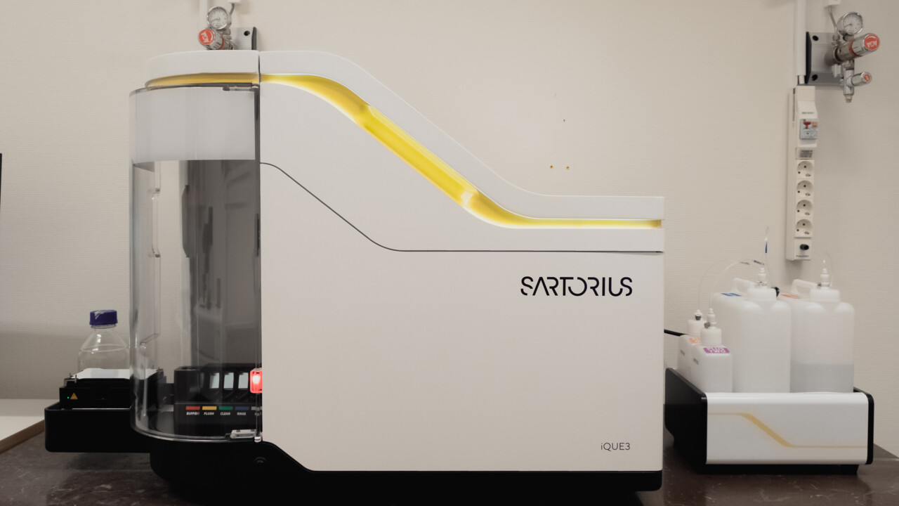 Chemical Biology Consortium Sweden Umeå, Instrument park - iQue® 3, Sartorius