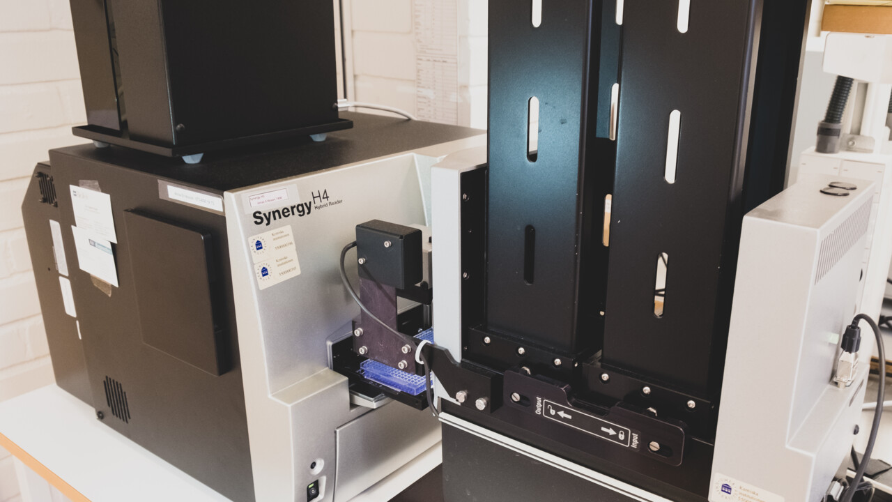 Chemical Biology Consortium Sweden Umeå, instrument park - Synergy™ H4 plate reader, BioTek