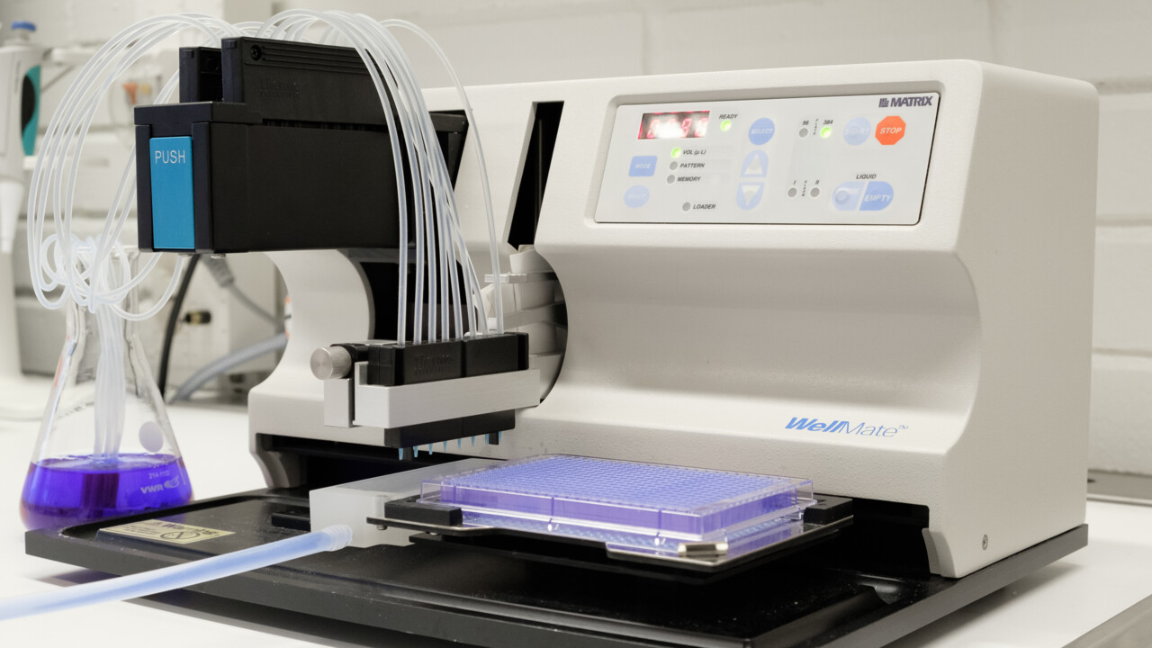 Chemical Biology Consortium Sweden Umeå, Instrument park - WellMate (Matrix)