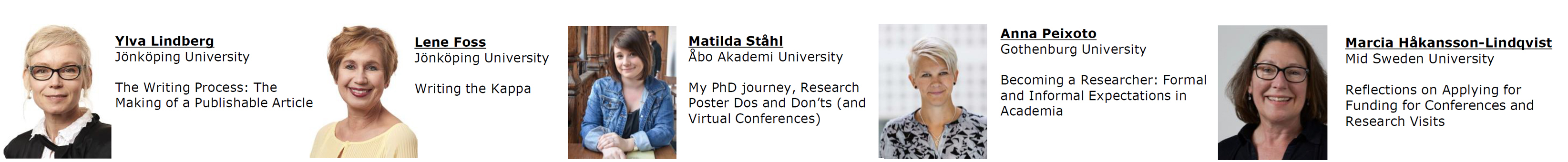 Doktoranddag GRADE/UPGRADE: inbjudna talare