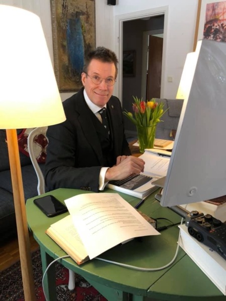 Fredrik Elgh, professor i virologi, Umeå universitet