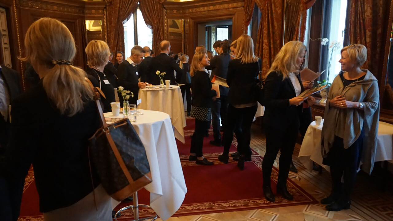 Alumnträff på Grand Hôtel Stockholm.