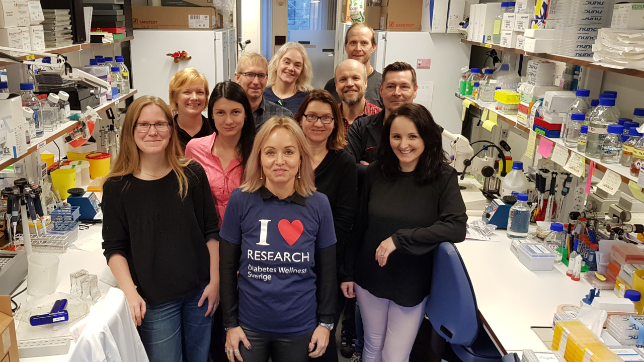 Group picture Helena Edlund research group