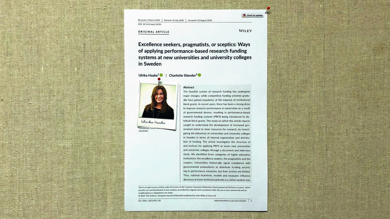 artikel 2021: Ulrika Haake och Charlotte Silander