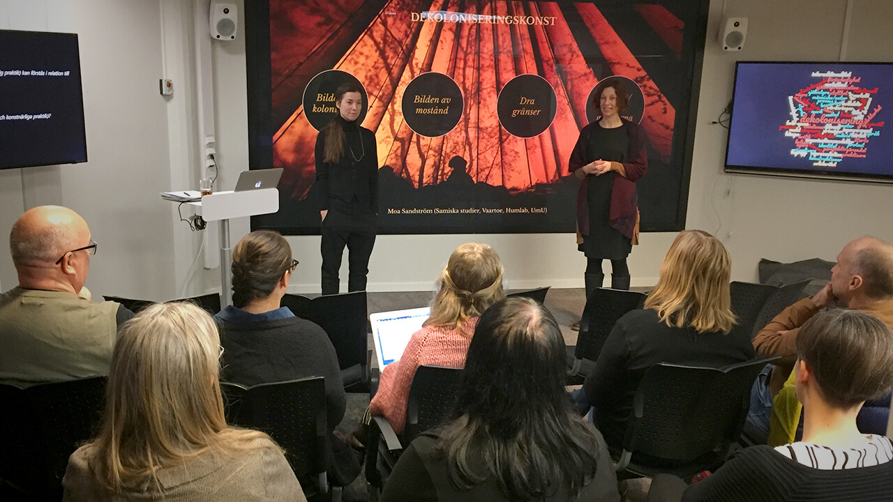 Humlab HITS med Moa Sandström