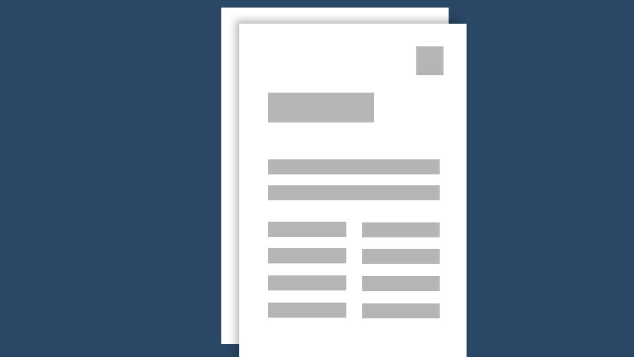 Grafisk bild av en artikel