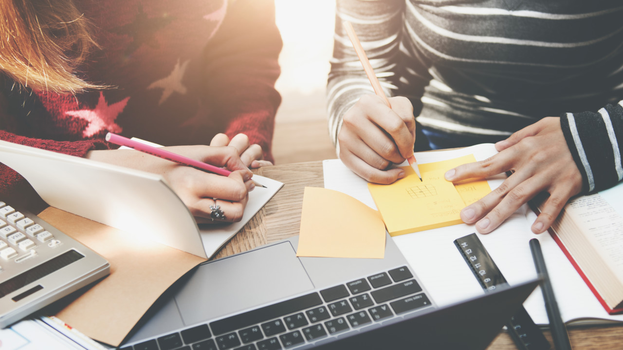 Bild av kreativarbete