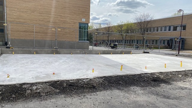 Utegym med 10 moduler