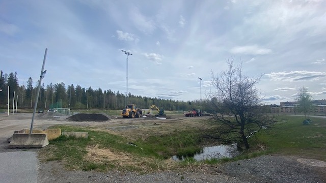 400 m löparbana vid Polishuset