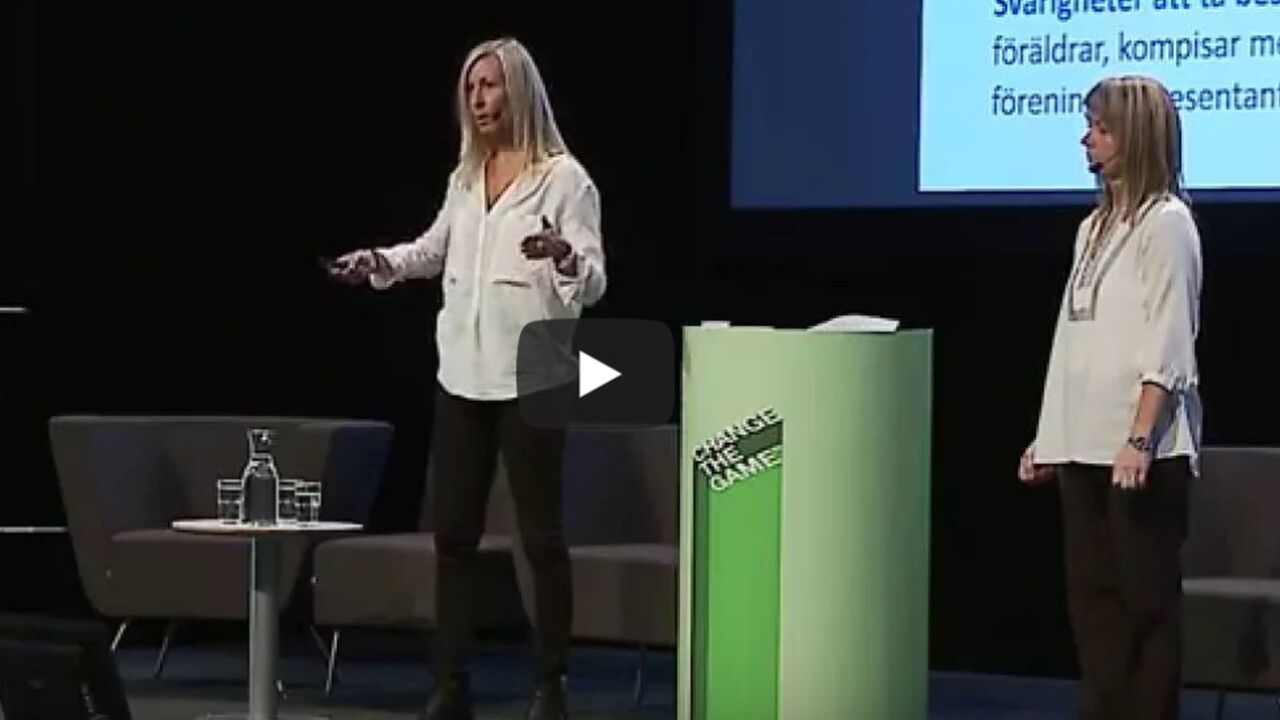 Inger Eliasson och Annika Johansson: Change the game 2015
