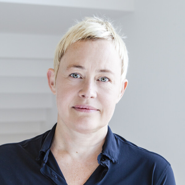 Porträtt på Katarina Pierre, Anknuten som museichef vid Bildmuseet, Umeå universitet.