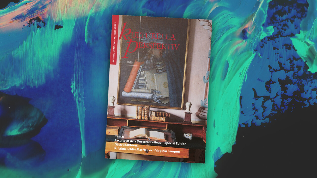 Bild föreställande omslagsbilden till senaste numret av Kulturella Perspektiv