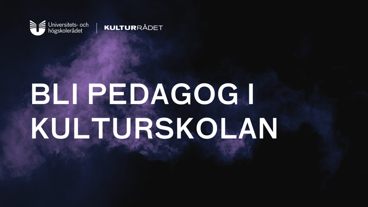Bli pedagog i kulturskolan