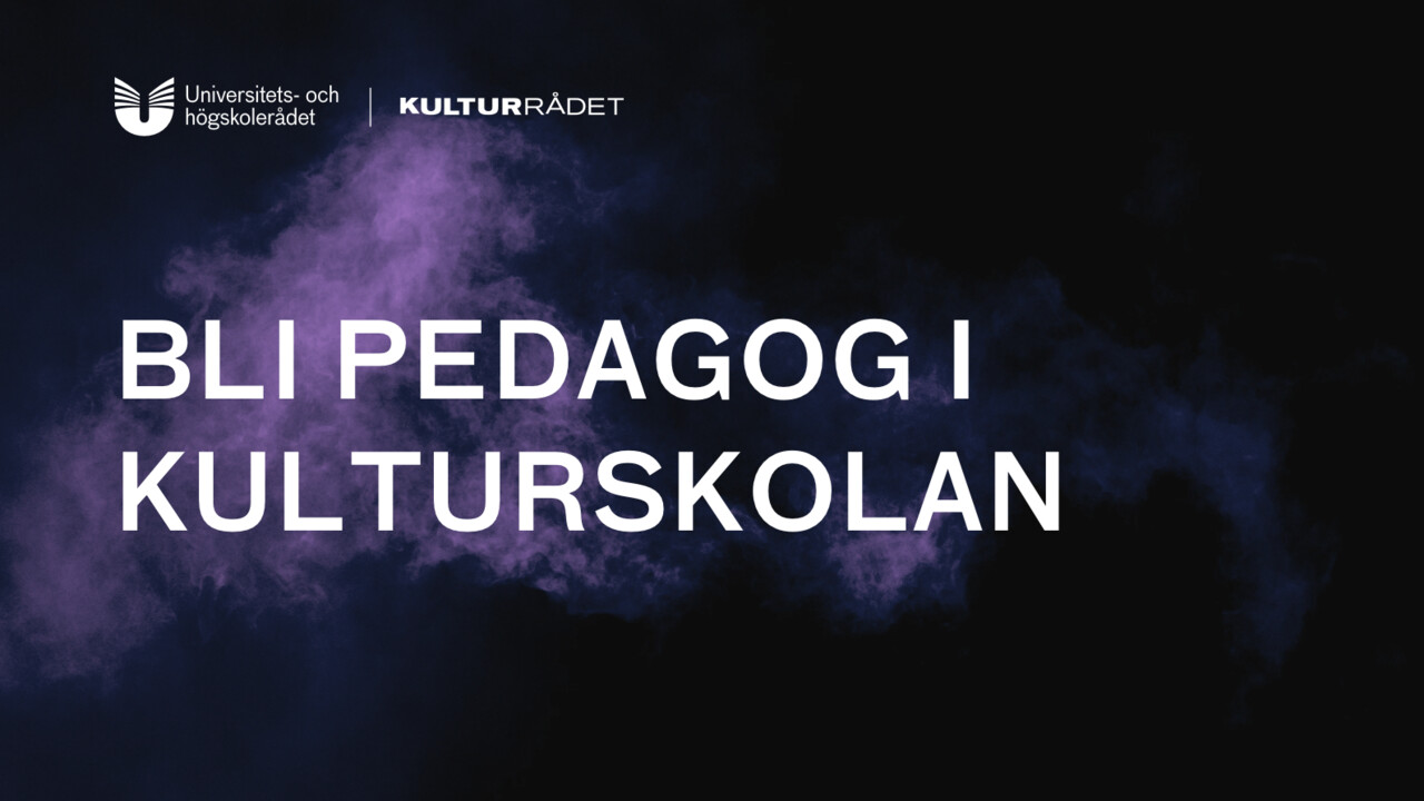 bli pedagog i kulturskolan
