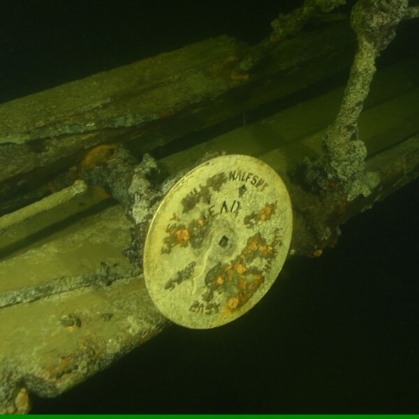 Maskintelegrafen på vraket Annie.