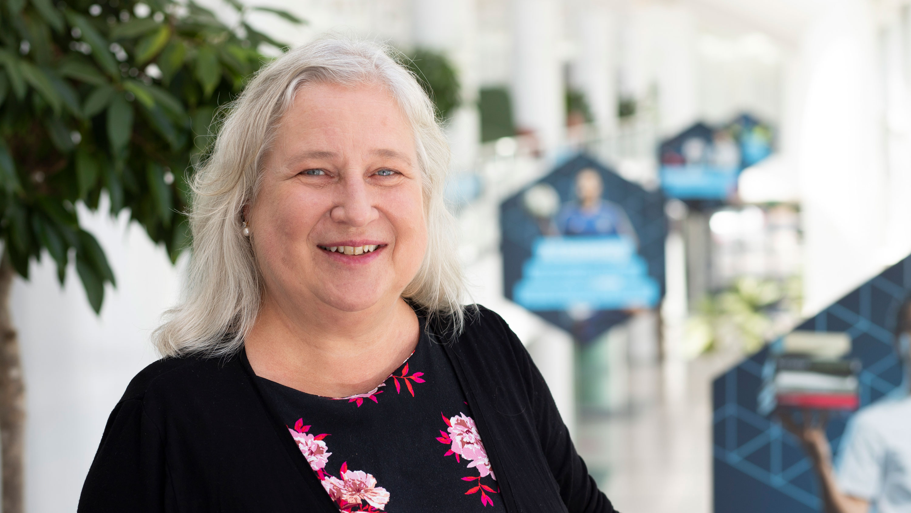 Porträtt på Maria Åkesson, gästprofessor vid Institutionen för informatik