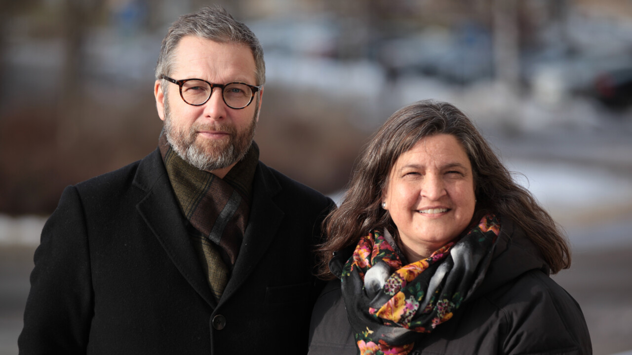 Christina Storm Mienna och Per Axelsson