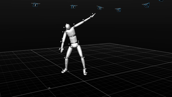 Skärmbild på Motion Capture