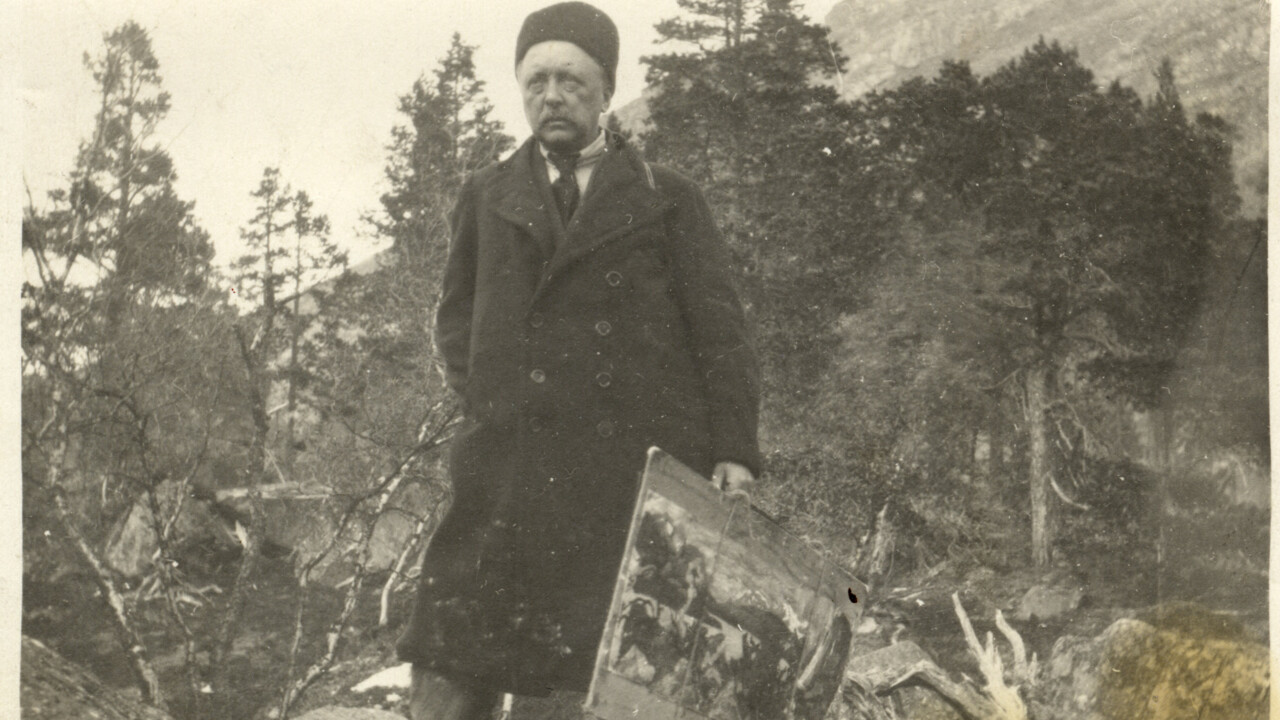 Foto på Helmer Osslund