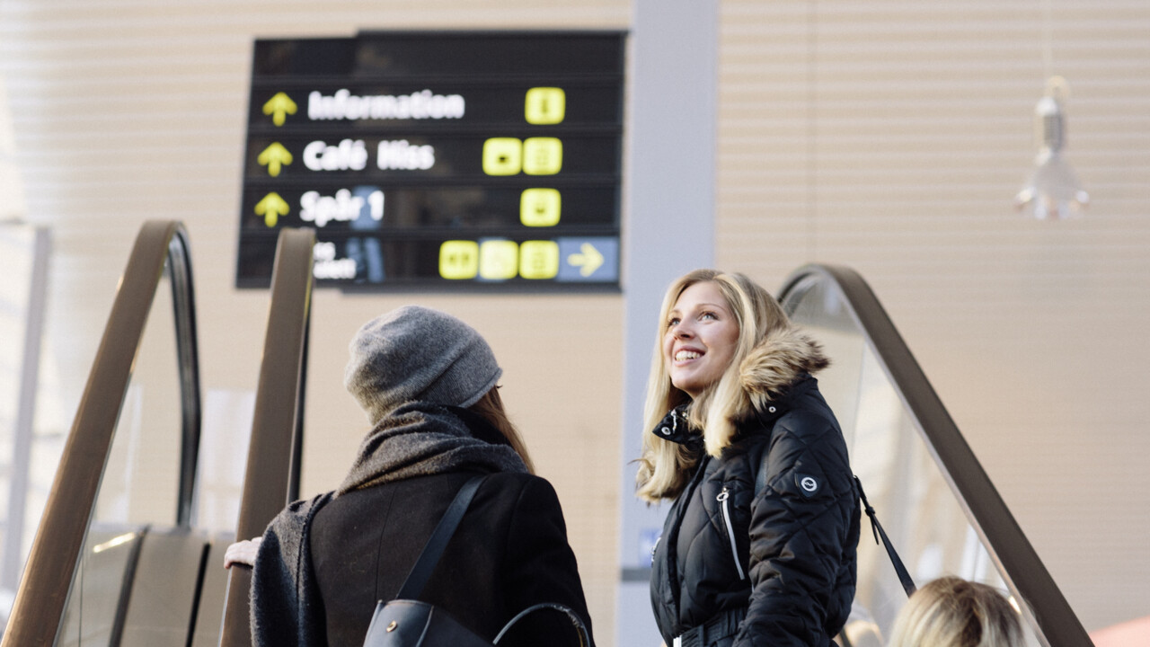 Bild från Östra station