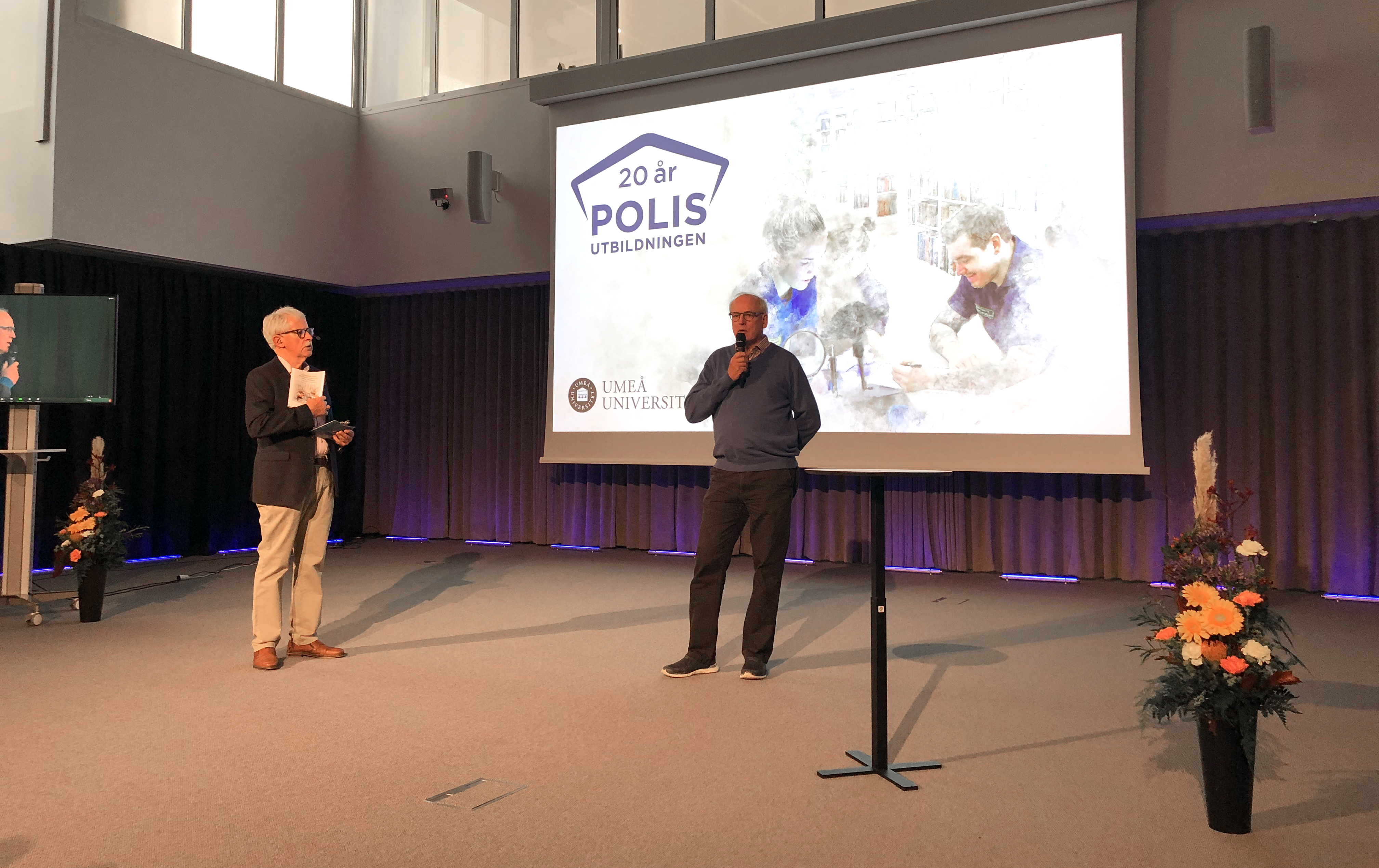 Staffan Karp, polisutbildningens 20-årsjubileum