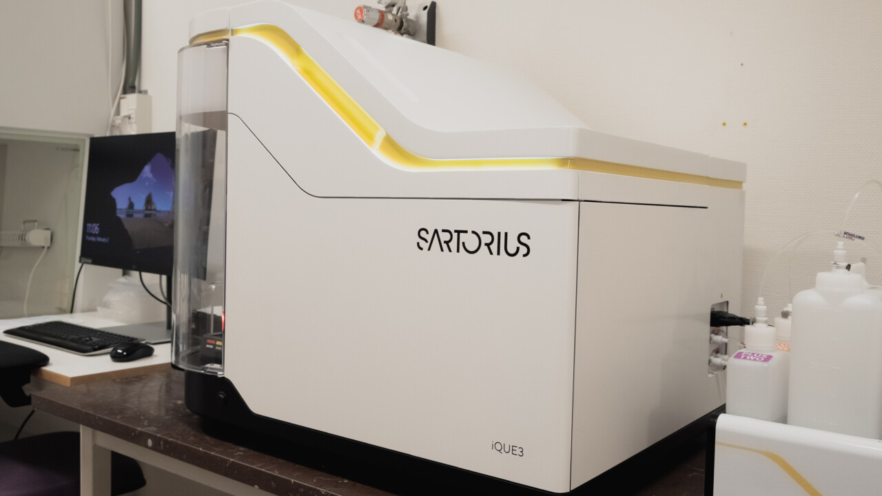 Chemical Biology Consortium Sweden Umeå, Instrument park -  iQue® 3, Sartorius
