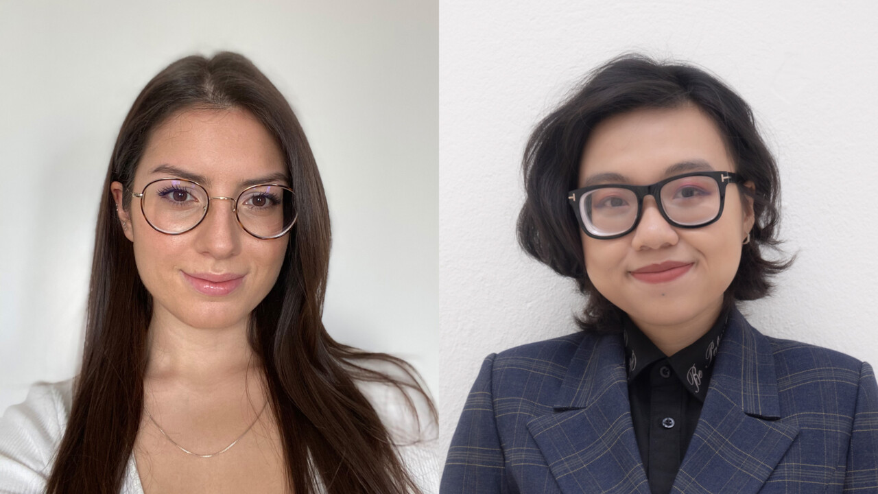 Alessandra Frongillo och Bui Thi Mai Anh (Kelly)