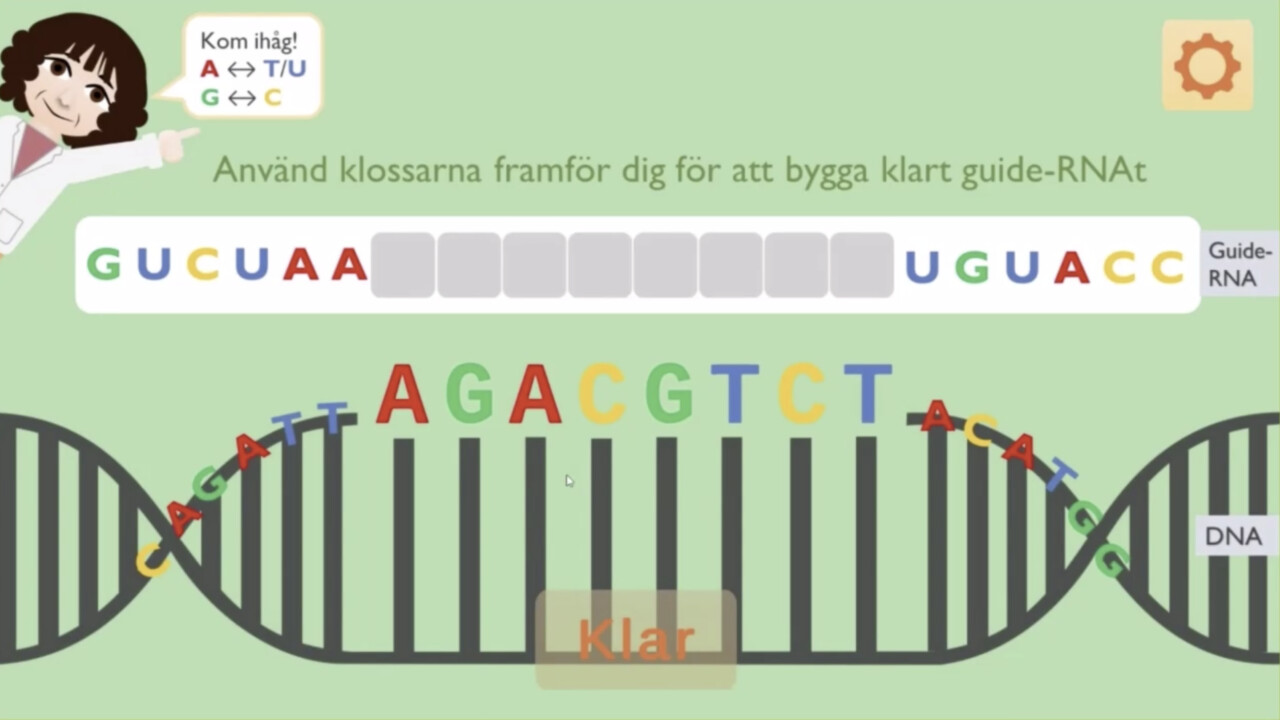 Bild från dataspel om gensaxen