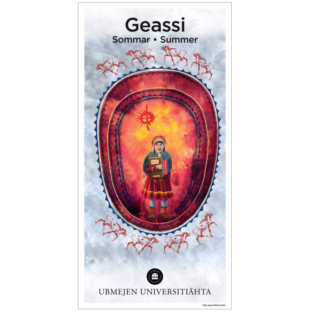 Sommar, samisk årstid. Bild av Inga-Wictoria Påve.