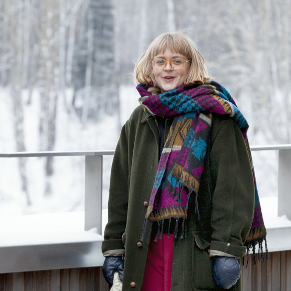 Sorcha Stott-Stralza från London, curatorspraktikant vid Bildmuseet 2018.