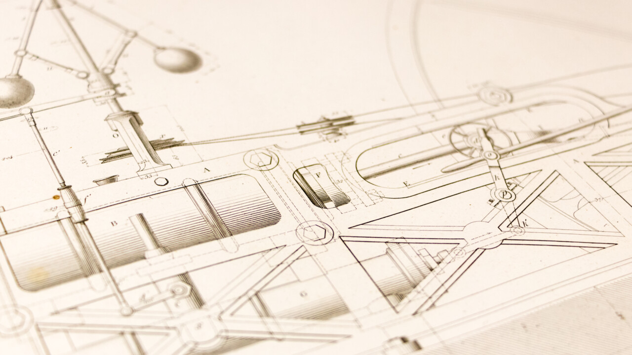 Uppslag av bok från Ekströmsamlingen