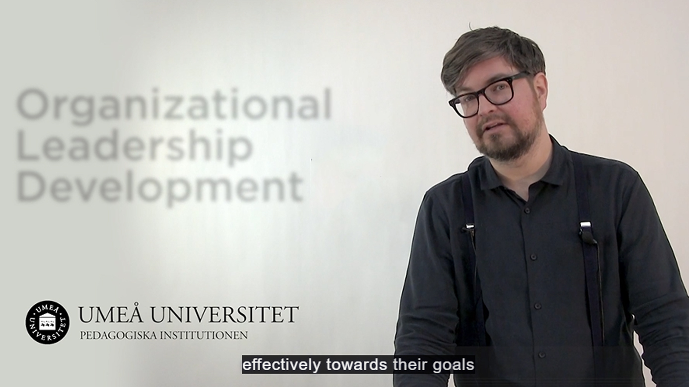 Film: Johan Örestig about the course.