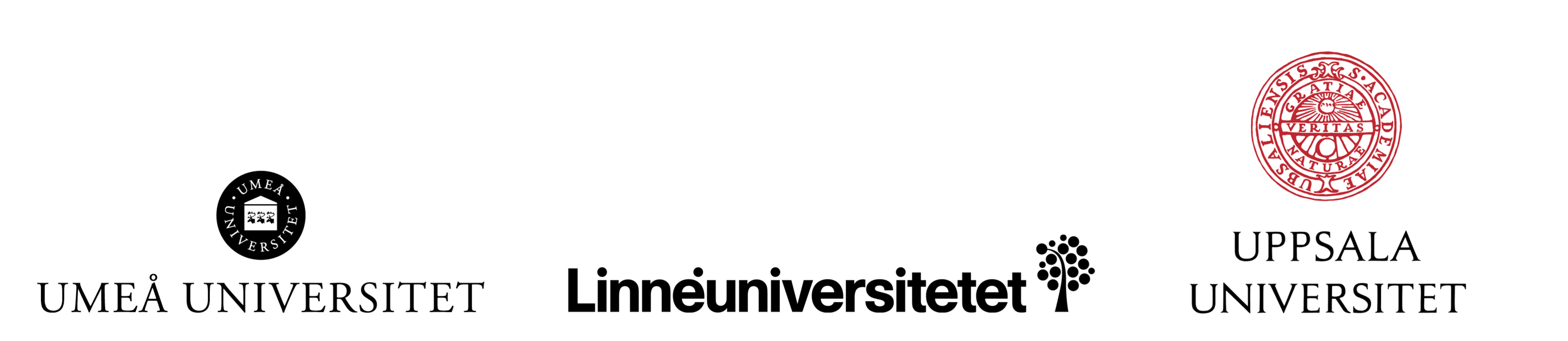 Umeå University, LinnaeusUniversity and Uppsala University