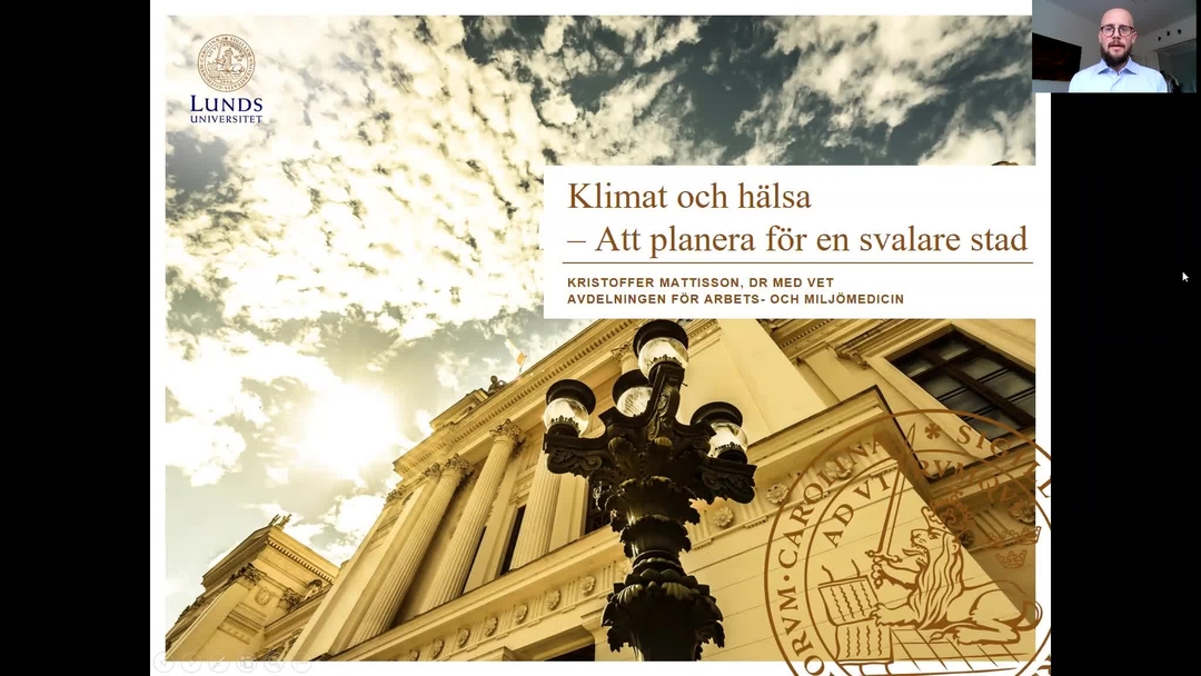 Video: Att planera för en varmare stad