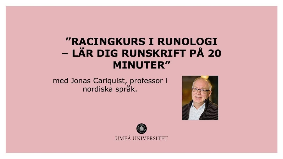 Video: Racingkurs i runologi