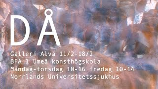 Video: DÅ Vernissage Galleri Alva