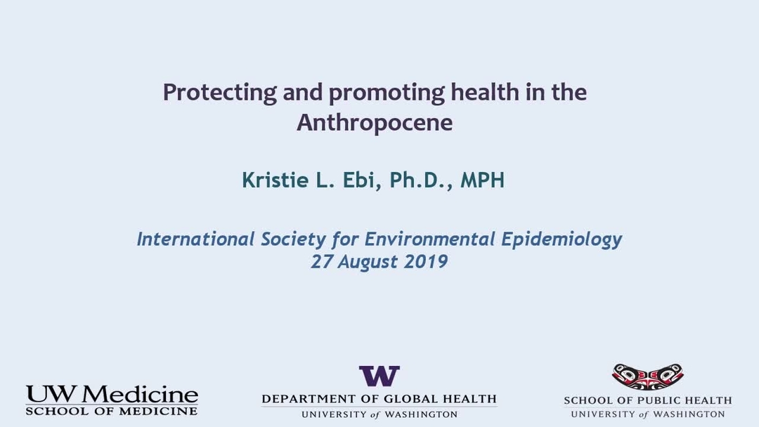 Video: Skydda och främja hälsa i antropocen