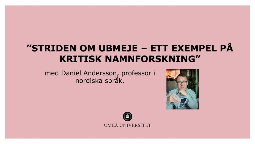 Video: Striden om Ubmeje
