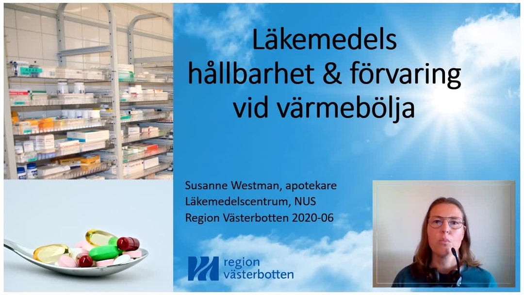 Video: Läkemedels hållbarhet och förvaring vid värmebölja