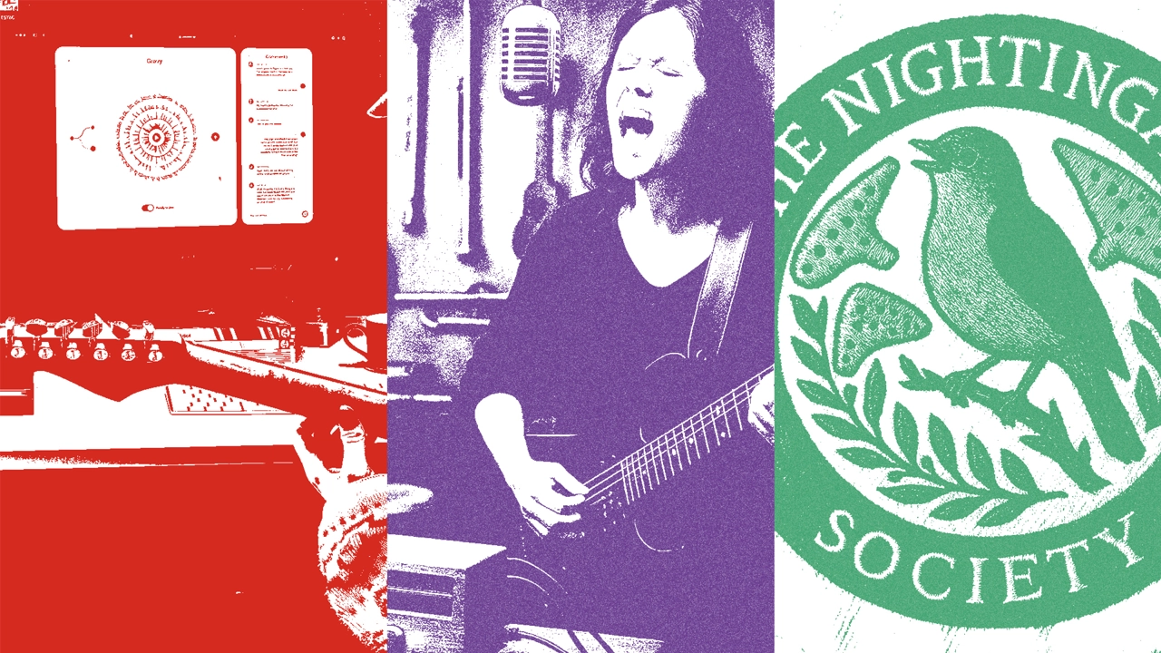 Re-imaging the social relations of music-making, listening and organising with design after progress