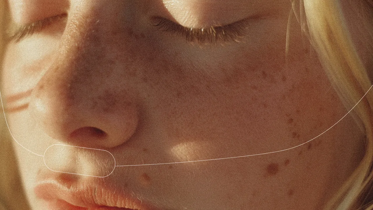 Graphical representation of nasal cannula.