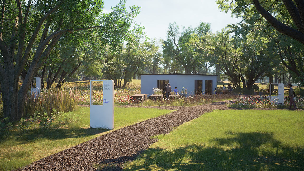 The Pollinator Garden is a framework for how green spaces in the urban environment can be designed to support pollinators, raise public awareness about their decline and inspire people to engage.