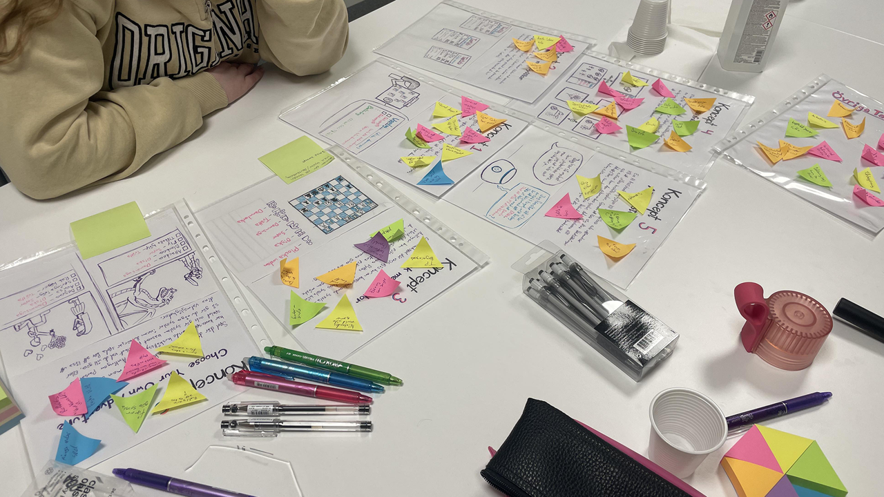 Workshop exploring sacrificial concepts 