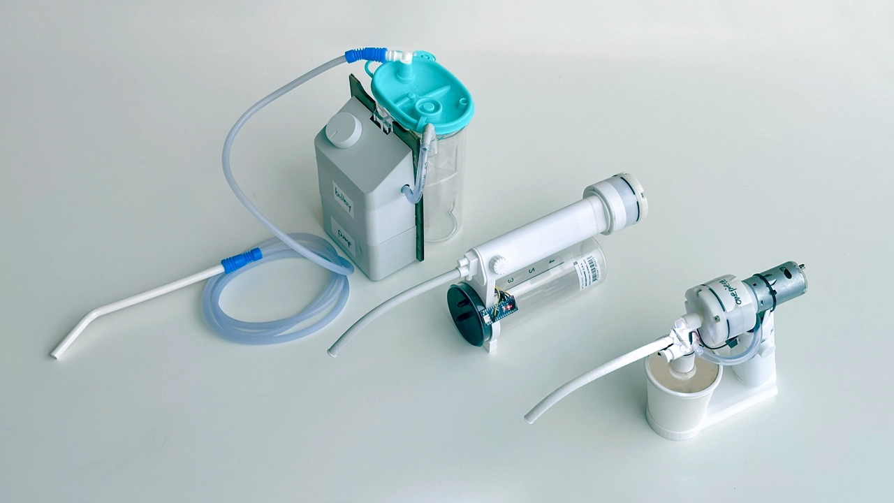 Three concept directions translated into functional prototypes.