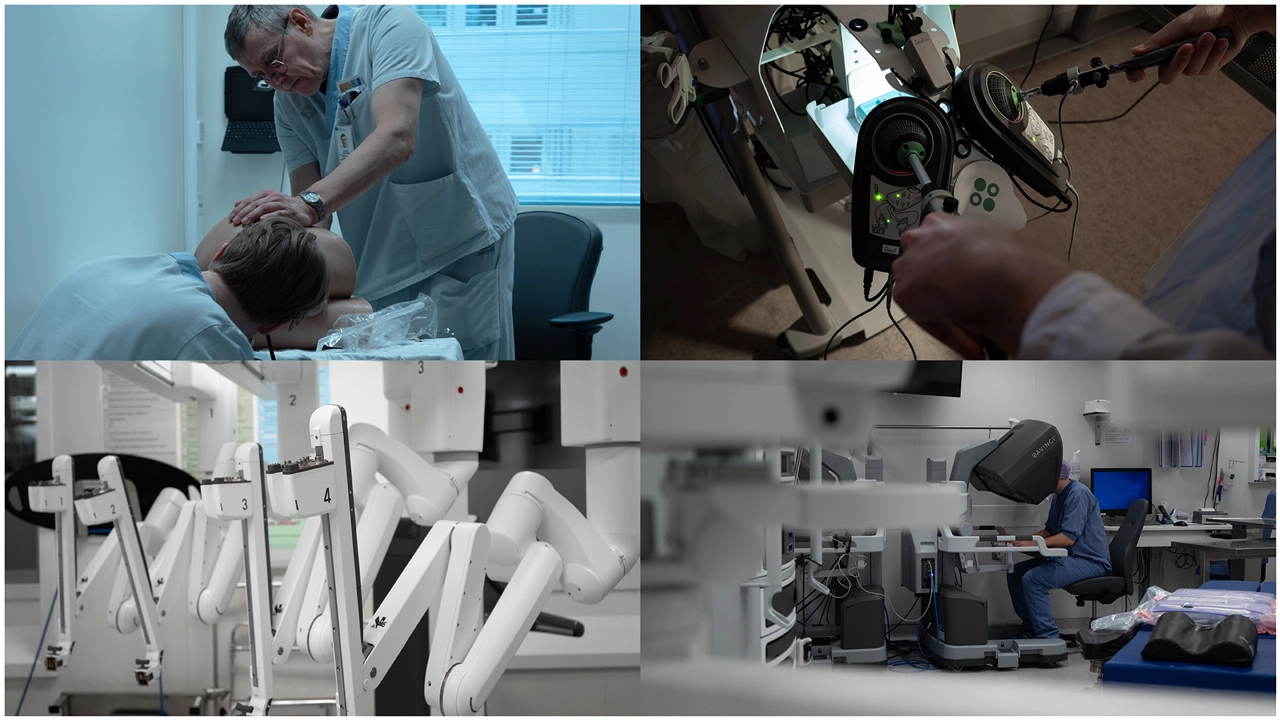 Interviews and field visits with Swedish and German surgeons, stakeholders, and facilities.