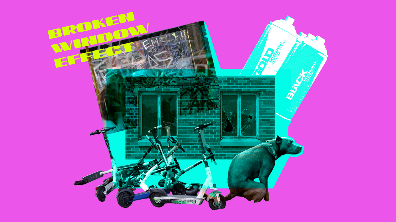 Urban phenomenon “The Broken Window Effect”