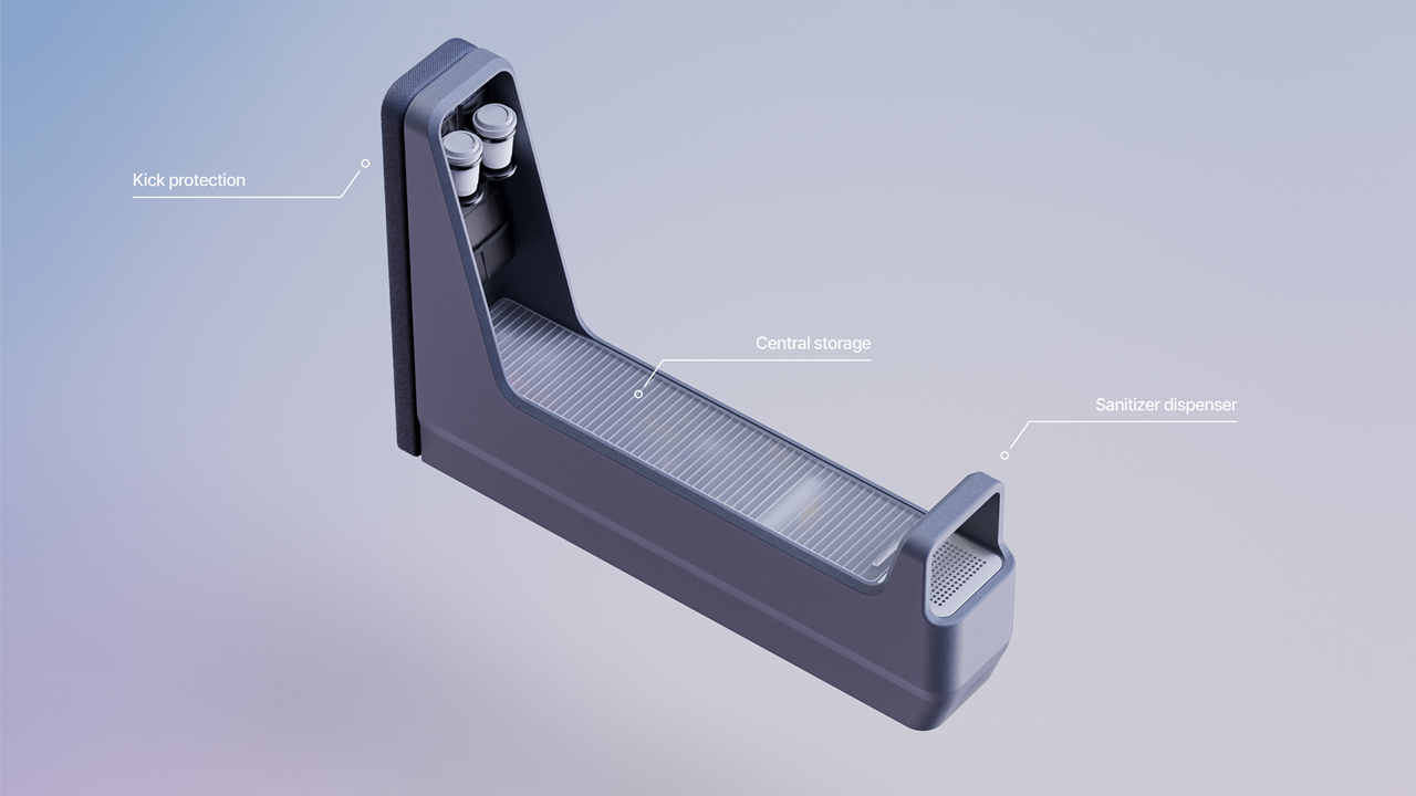Throughout the interior, several niche features can be found. These were developed in collaboration with active field officers for a useful result. 