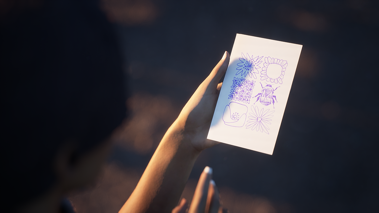 The combined postcard and seed bag acts as a tangible product with the potential to create habitat and to spread the dialogue outside of the garden.