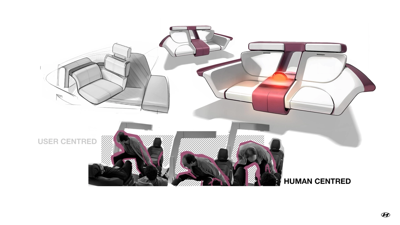 Three seating positions, one experience.