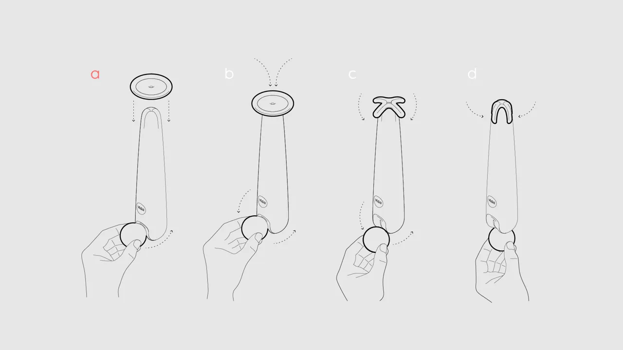 General diagram os use. Collapsable disc and pill.
